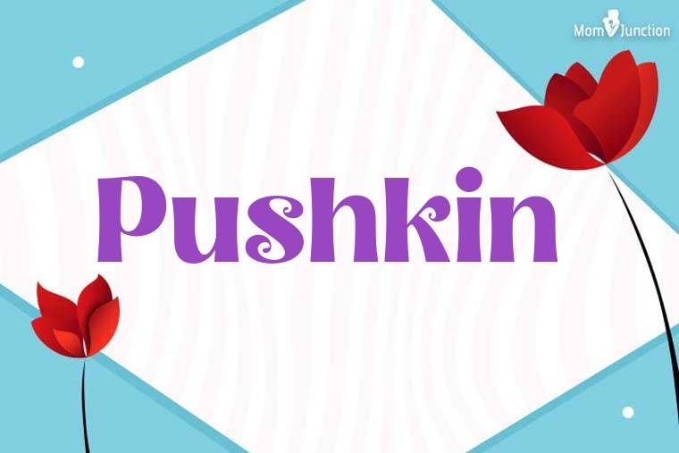 Pushkin 3D Wallpaper
