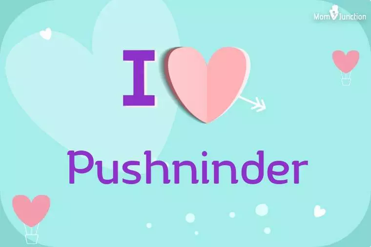 I Love Pushninder Wallpaper