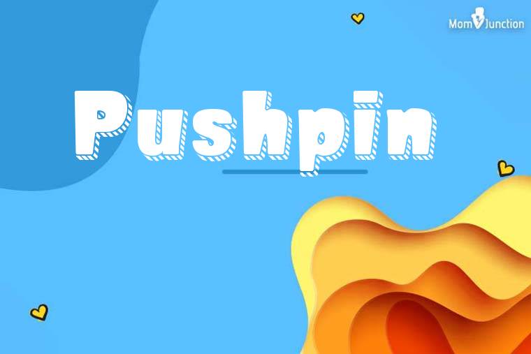 Pushpin 3D Wallpaper