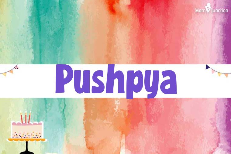 Pushpya Birthday Wallpaper