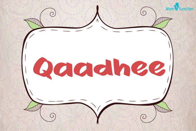Qaadhee Stylish Wallpaper