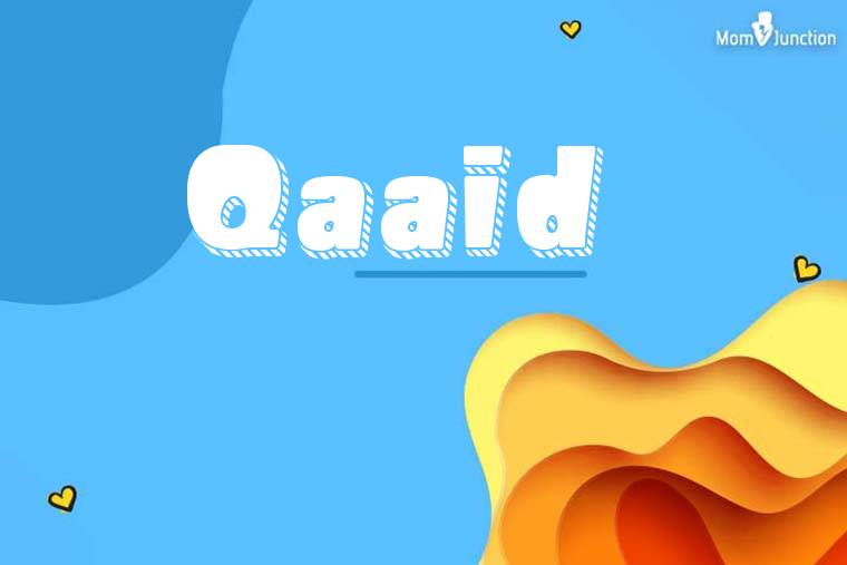 Qaaid 3D Wallpaper