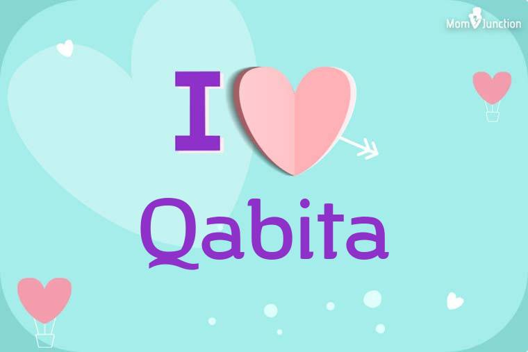 I Love Qabita Wallpaper