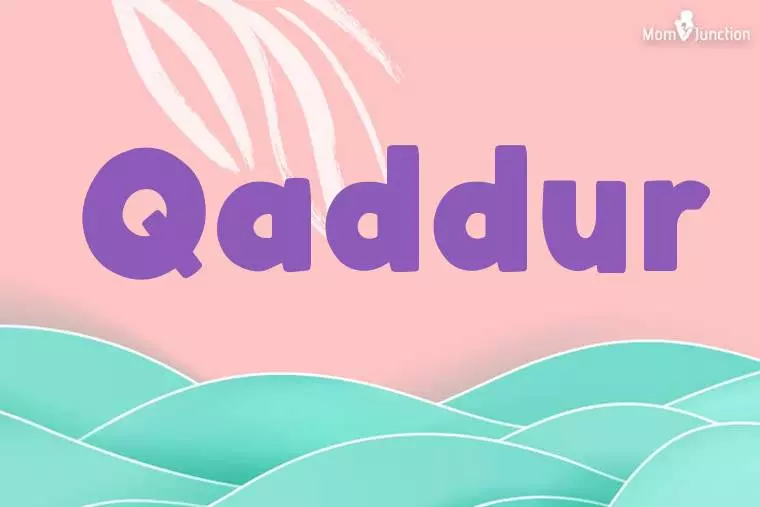 Qaddur Stylish Wallpaper