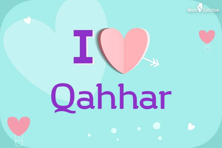 I Love Qahhar Wallpaper