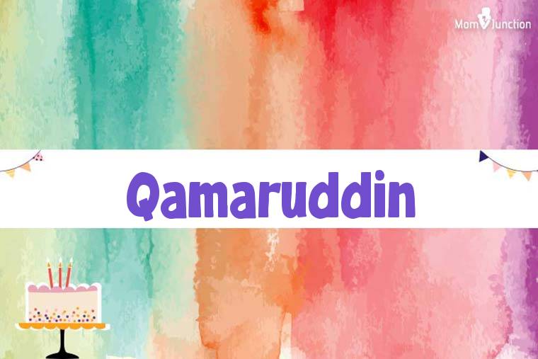 Qamaruddin Birthday Wallpaper