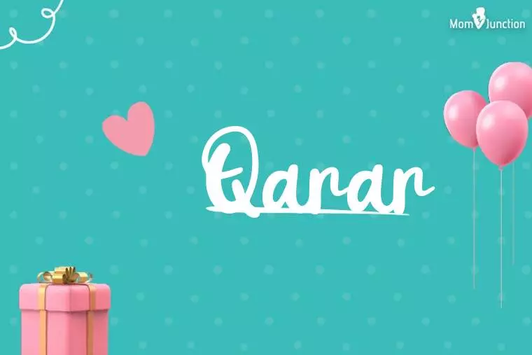 Qarar Birthday Wallpaper