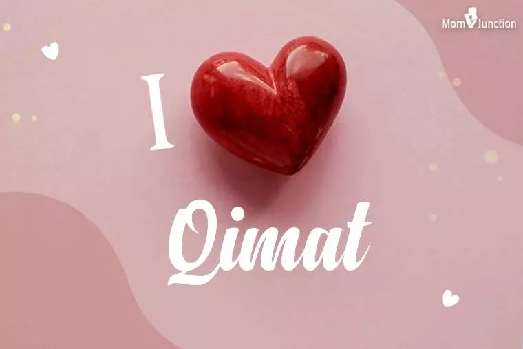 I Love Qimat Wallpaper