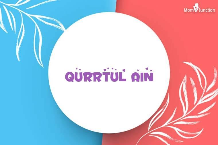 Qurrtul Ain Stylish Wallpaper