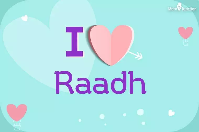 I Love Raadh Wallpaper