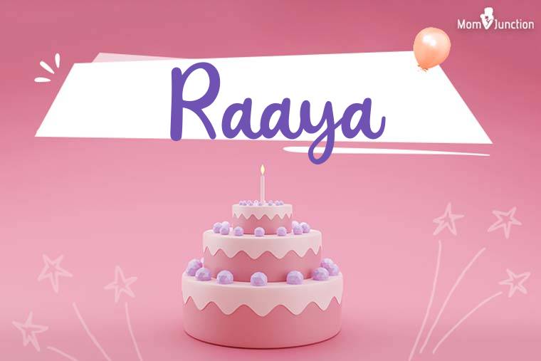 Raaya Birthday Wallpaper
