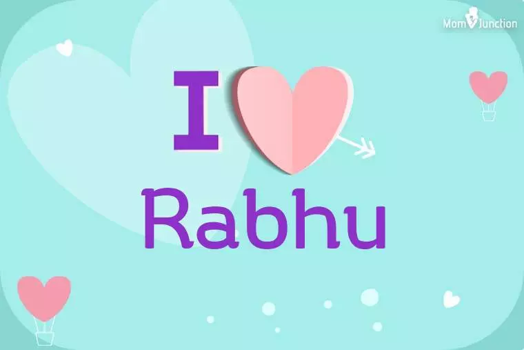 I Love Rabhu Wallpaper