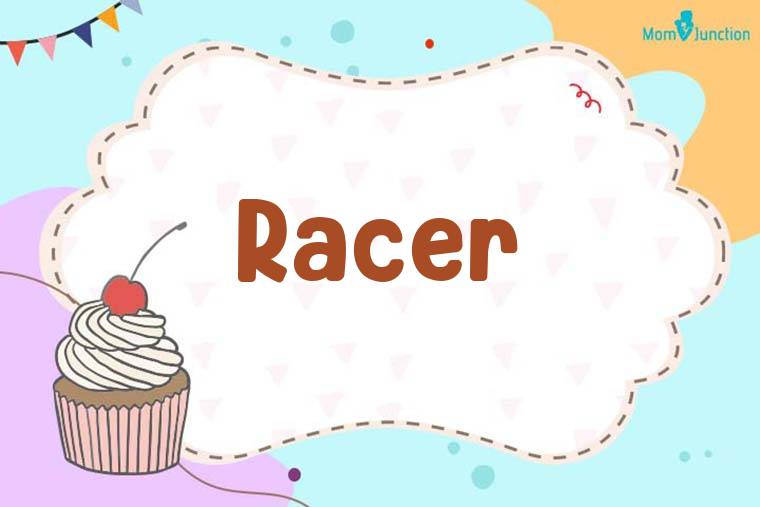 Racer Birthday Wallpaper