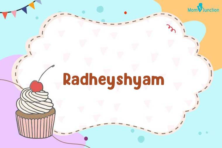 Radheyshyam Birthday Wallpaper