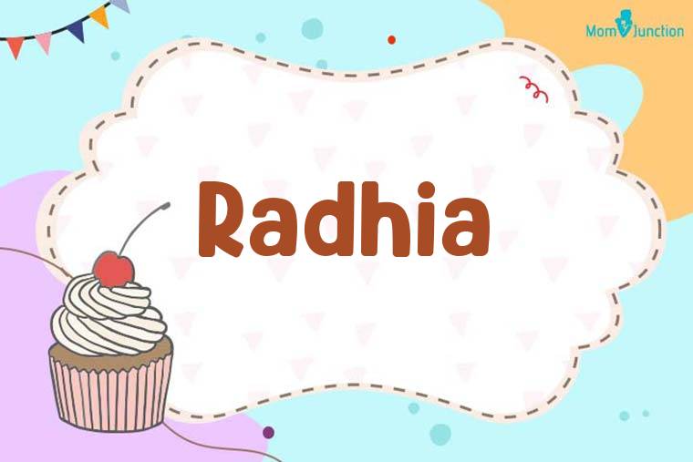 Radhia Birthday Wallpaper