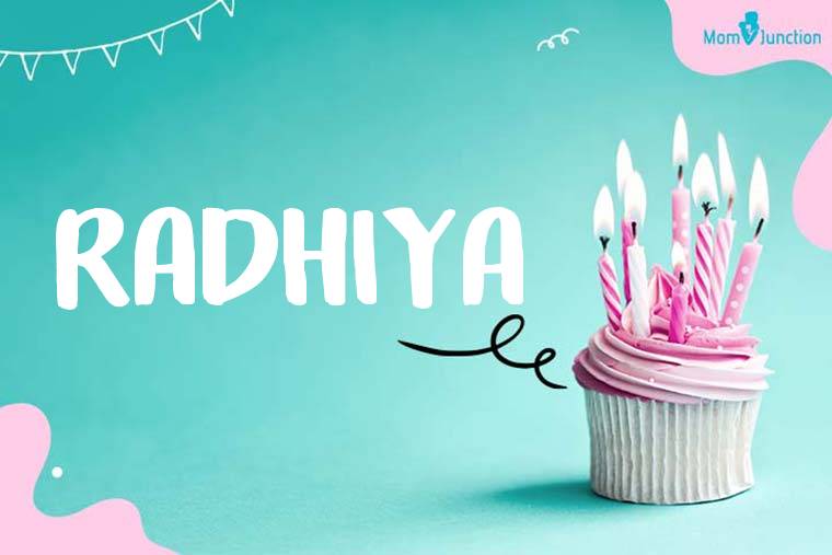 Radhiya Birthday Wallpaper