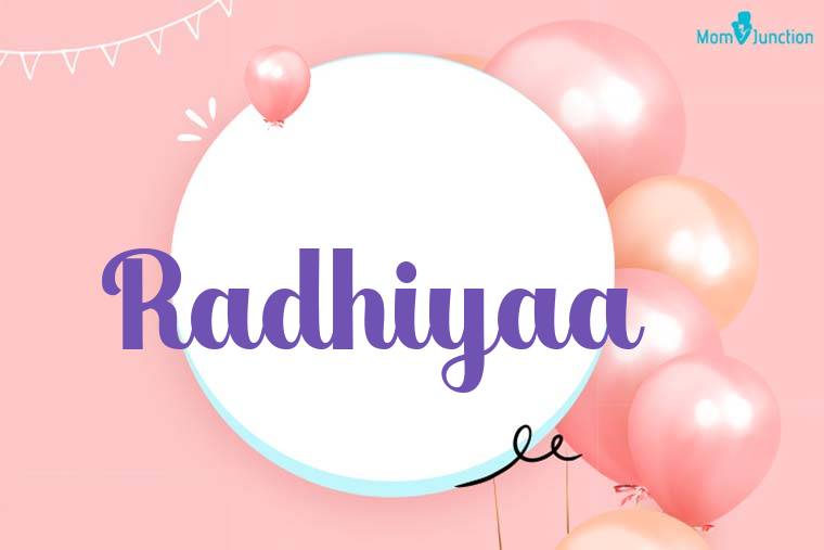 Radhiyaa Birthday Wallpaper