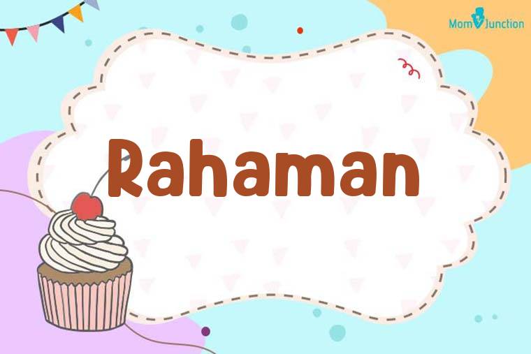 Rahaman Birthday Wallpaper