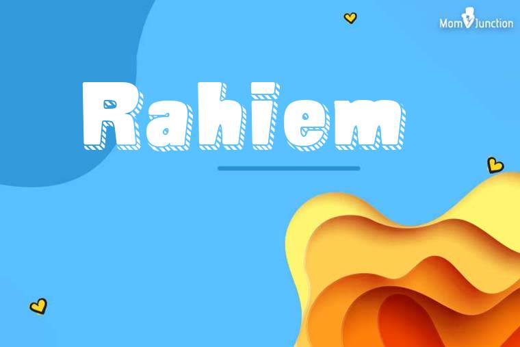 Rahiem 3D Wallpaper