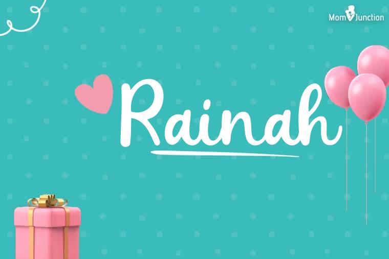 Rainah Birthday Wallpaper