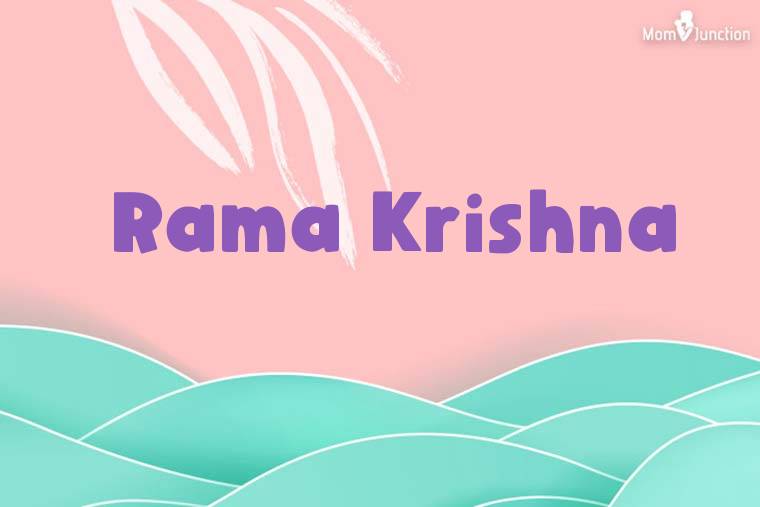 Rama Krishna Stylish Wallpaper