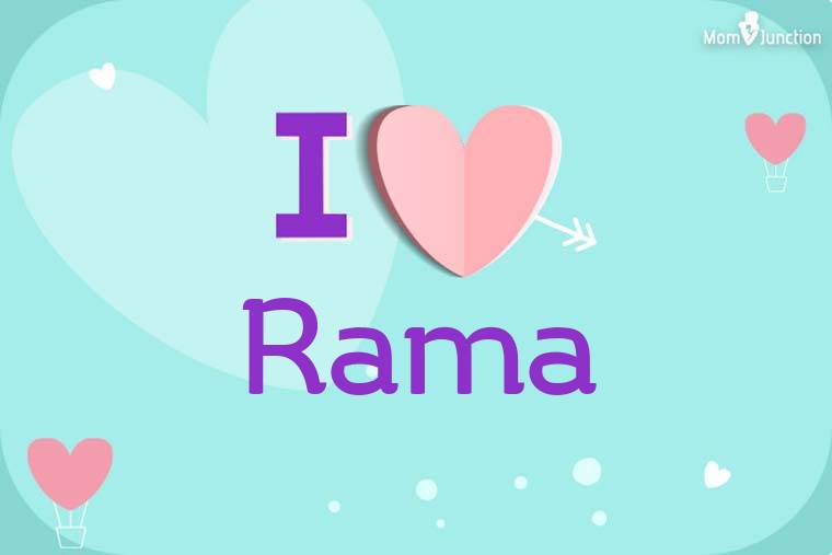 I Love Rama Wallpaper