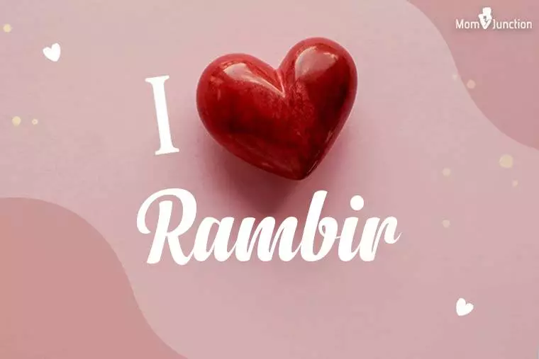 I Love Rambir Wallpaper