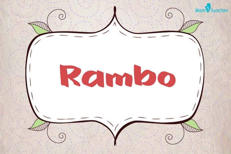 Rambo Stylish Wallpaper