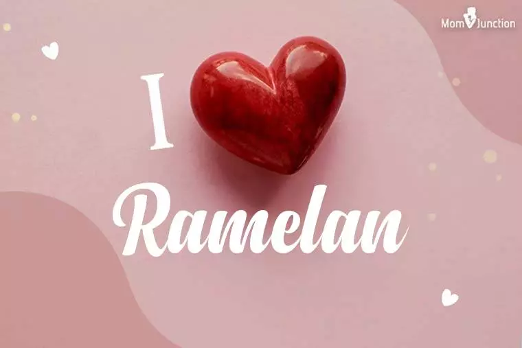 I Love Ramelan Wallpaper