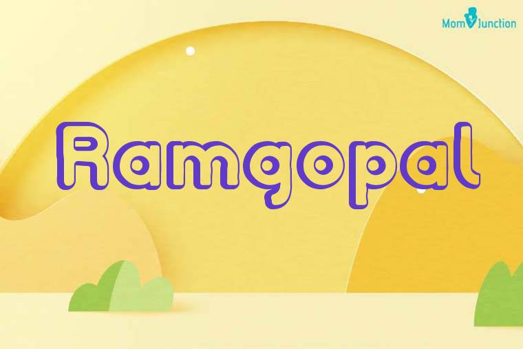 Ramgopal 3D Wallpaper