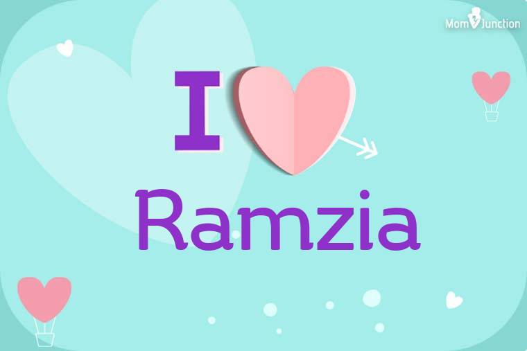 I Love Ramzia Wallpaper
