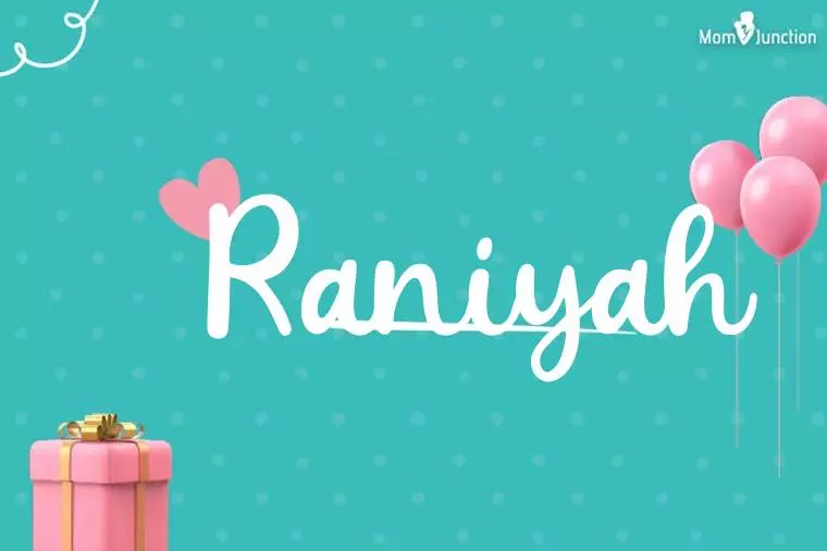 Raniyah Birthday Wallpaper