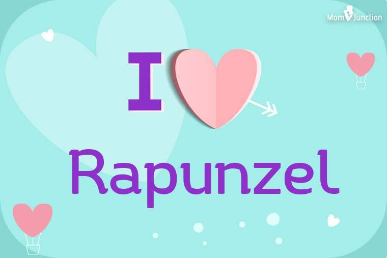 I Love Rapunzel Wallpaper