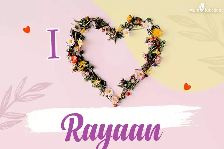 I Love Rayaan Wallpaper