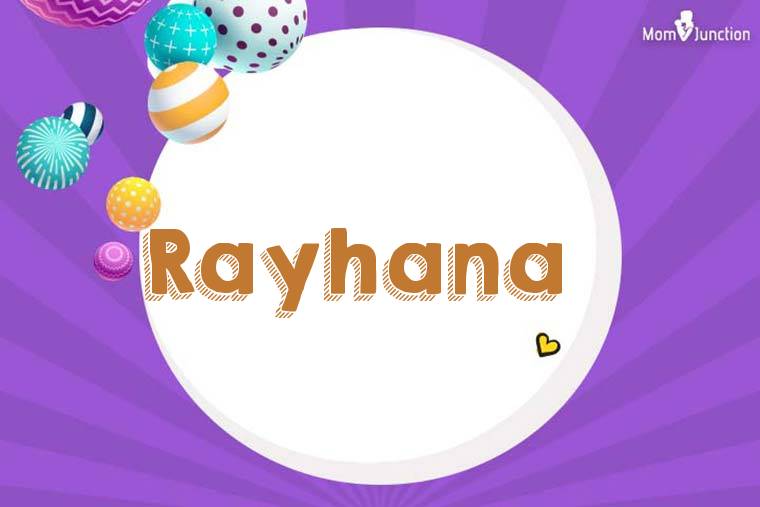 Rayhana 3D Wallpaper