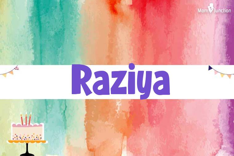 Raziya Birthday Wallpaper