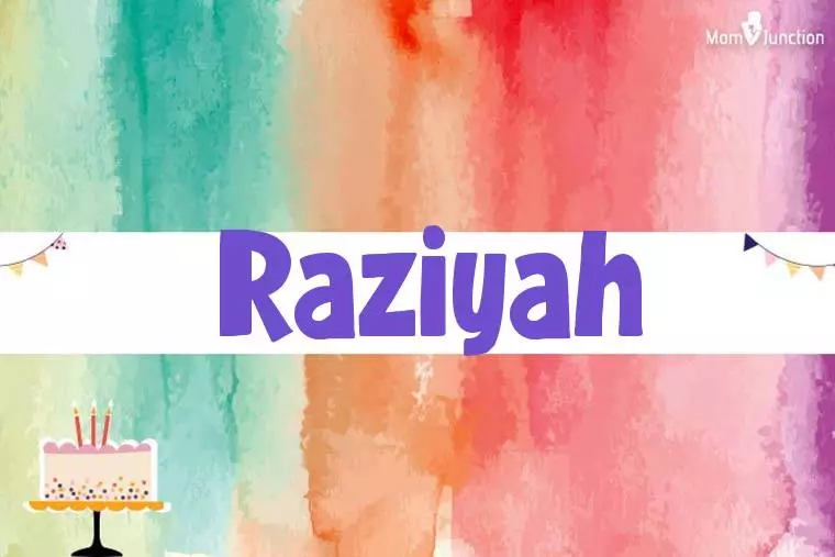 Raziyah Birthday Wallpaper