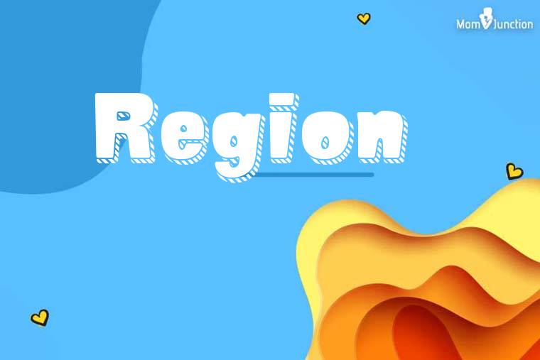 Region 3D Wallpaper