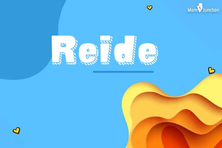Reide 3D Wallpaper