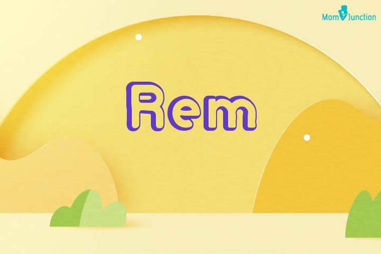 Rem 3D Wallpaper