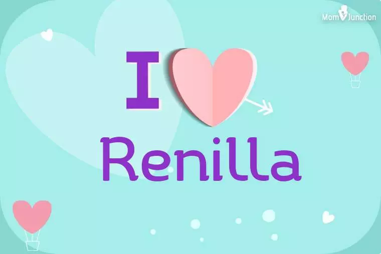 I Love Renilla Wallpaper