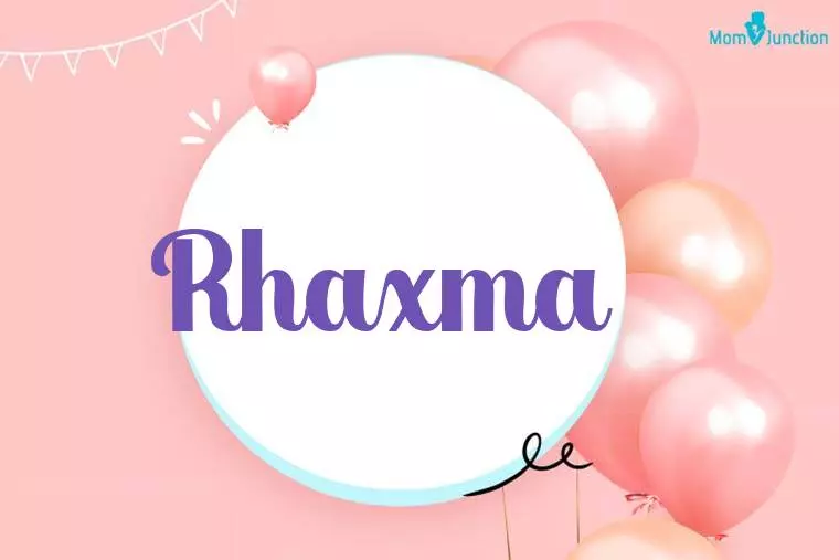 Rhaxma Birthday Wallpaper