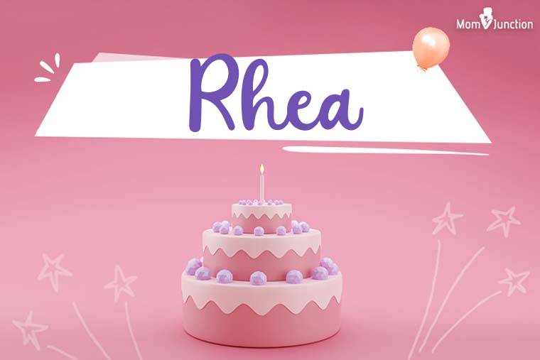 Rhea Birthday Wallpaper