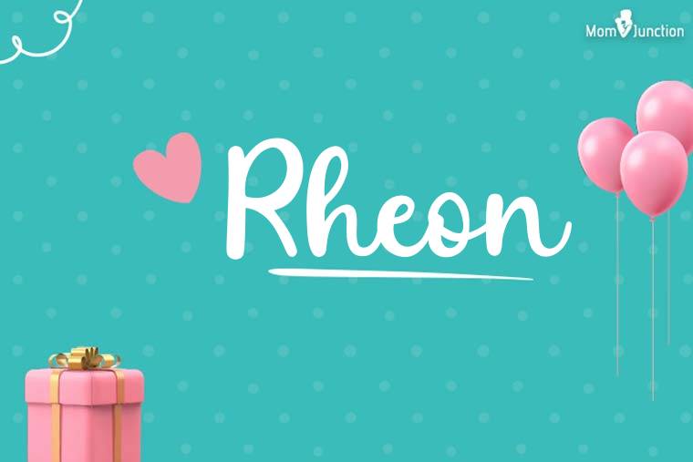 Rheon Birthday Wallpaper