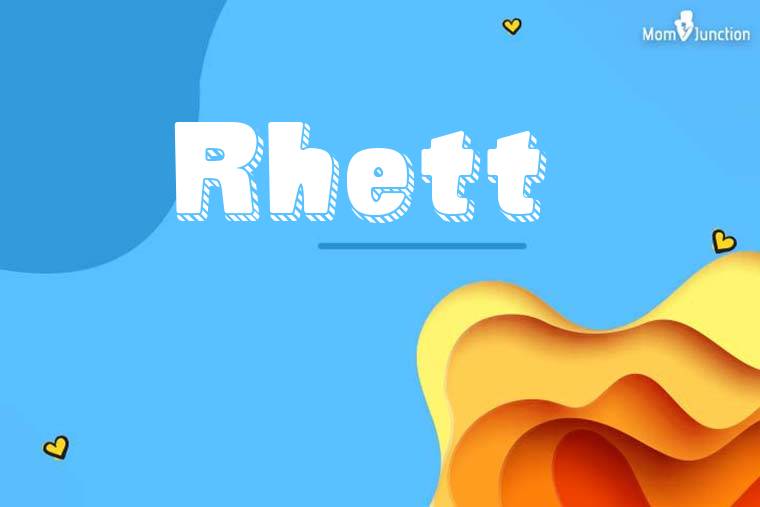 Rhett 3D Wallpaper