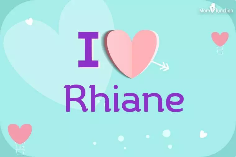 I Love Rhiane Wallpaper