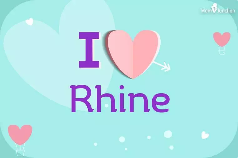 I Love Rhine Wallpaper