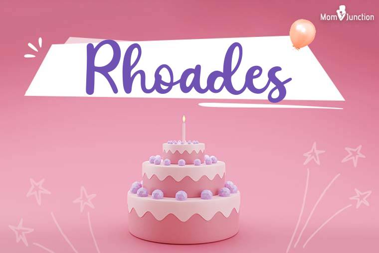 Rhoades Birthday Wallpaper