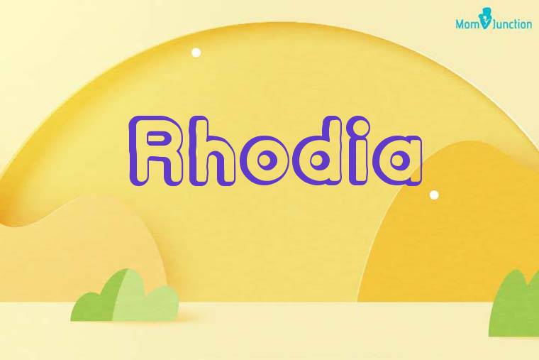 Rhodia 3D Wallpaper
