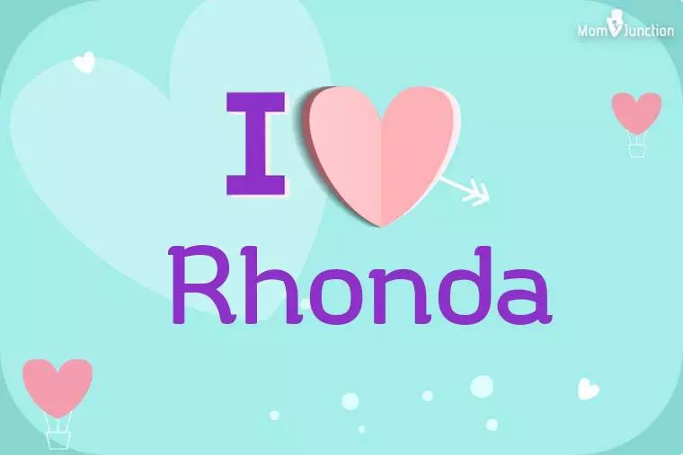 I Love Rhonda Wallpaper